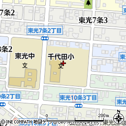 北海道旭川市東光８条周辺の地図