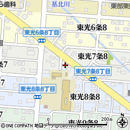 北海道新聞販売所鎌田販売所周辺の地図