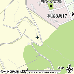 北海道旭川市神居町富沢387周辺の地図