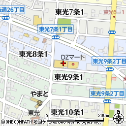 株式会社西松屋チェーン　旭川東光店周辺の地図