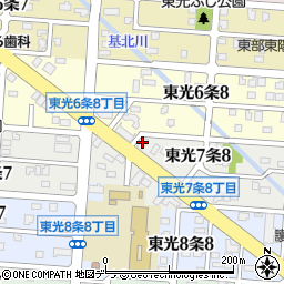 ＹＯＵトピア東光１番街周辺の地図