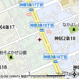 キャンドゥ旭川神居東店周辺の地図