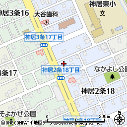 株式会社光合金製作所　旭川営業所周辺の地図