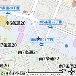北海道エア・ウォーター株式会社　旭川支店・旭川産業医療営業所周辺の地図