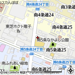 株式会社道北アークス　ベストプライス南６条通店周辺の地図