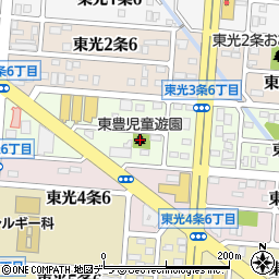 東豊児童遊園周辺の地図
