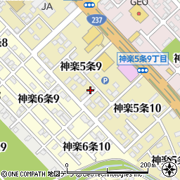 ドミール５９弐番館周辺の地図