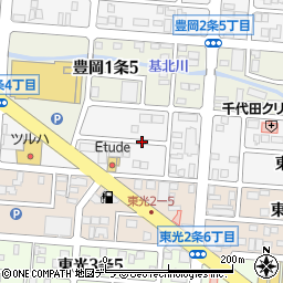 北海道旭川市東光１条周辺の地図