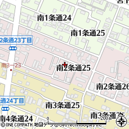 ＮＡＬ２５周辺の地図