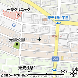 北海道旭川市東光２条1丁目2周辺の地図