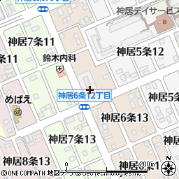 介護付有料老人ホーム カムイ周辺の地図