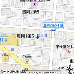 北海道旭川市豊岡１条5丁目周辺の地図