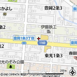 北海道旭川市豊岡１条3丁目1周辺の地図