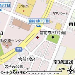 大雪通ビル周辺の地図