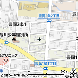 北海道旭川市豊岡１条1丁目4周辺の地図