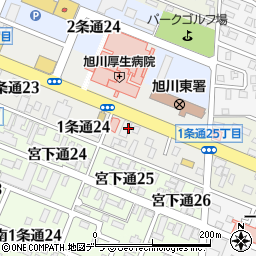 道北調剤薬局周辺の地図