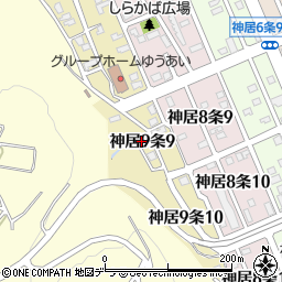 北海道旭川市神居９条9丁目周辺の地図