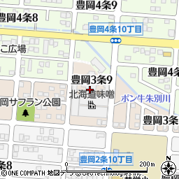 北海道味噌株式会社周辺の地図