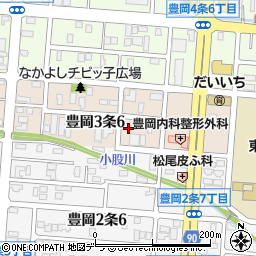 株式会社ヤクルト北北海道　東豊センター周辺の地図