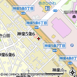 フォーデイズ株式会社　旭川ステーション周辺の地図