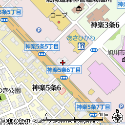 サロン・ド・グロウ旭川店周辺の地図