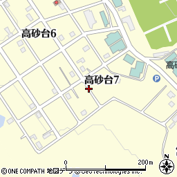 北海道旭川市高砂台7丁目周辺の地図