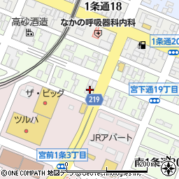 新開旭川線周辺の地図