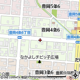 北海道旭川市豊岡４条周辺の地図