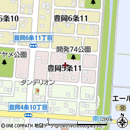 北海道旭川市豊岡５条11丁目周辺の地図