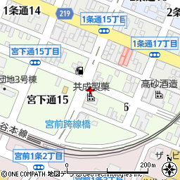 共成製菓株式会社周辺の地図