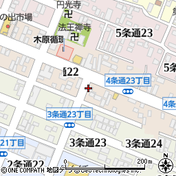 北海道朝日鋼業株式会社周辺の地図