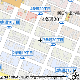 北海道セキスイハイム株式会社　旭川支店周辺の地図