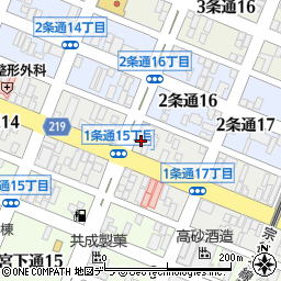 北海道旭川市１条通16丁目166-1周辺の地図