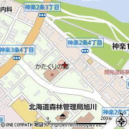 道北勤医協　旭川医院周辺の地図