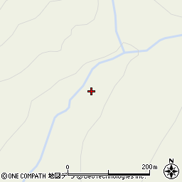 荒井川周辺の地図