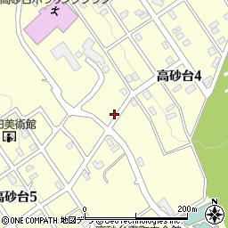 北海道旭川市高砂台周辺の地図