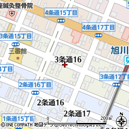 北北海道ヤクルト　販売株式会社　銀座センター周辺の地図