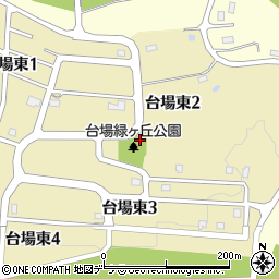 台場緑が丘公園トイレ周辺の地図