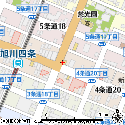 みよしの 旭川大雪通店周辺の地図