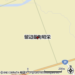 〒091-0151 北海道北見市留辺蘂町昭栄の地図