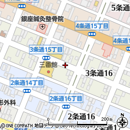 チケットキング　旭川店周辺の地図