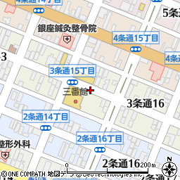 旭川銀座商店街振興組合事務局周辺の地図