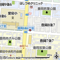 株式会社ダイショー　旭川営業所周辺の地図