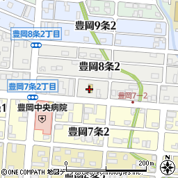 セブンイレブン旭川豊岡８条店周辺の地図