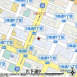 レッズ倶楽部旭川駅前周辺の地図