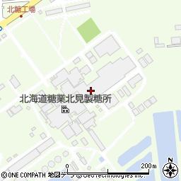 北海道糖業株式会社　北見製糖所日通・北糖営業所周辺の地図