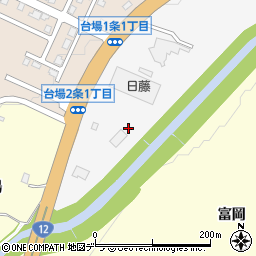 北海道旭川市台場１条1丁目1周辺の地図