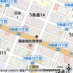 秀英予備校旭川本部校周辺の地図