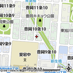 北海道総合技建周辺の地図