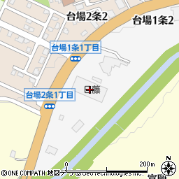 北海道旭川市台場１条1丁目周辺の地図